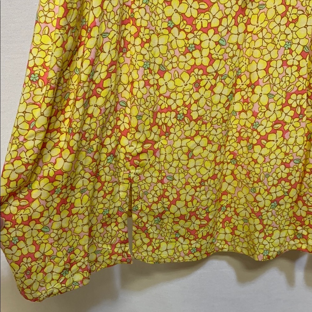 Wild Fable Yellow and Pink Floral Mini Sundress - Picture 4 of 8